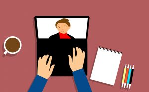 データの送信を上り、受信を下りという